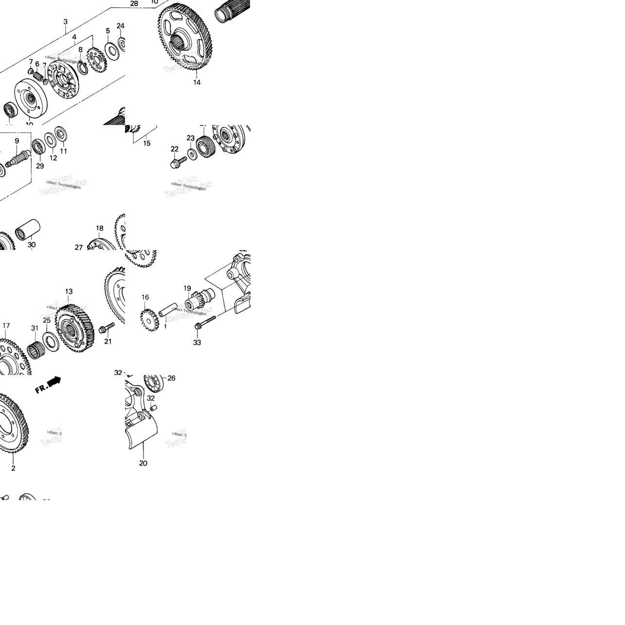 Primary Drive Gear