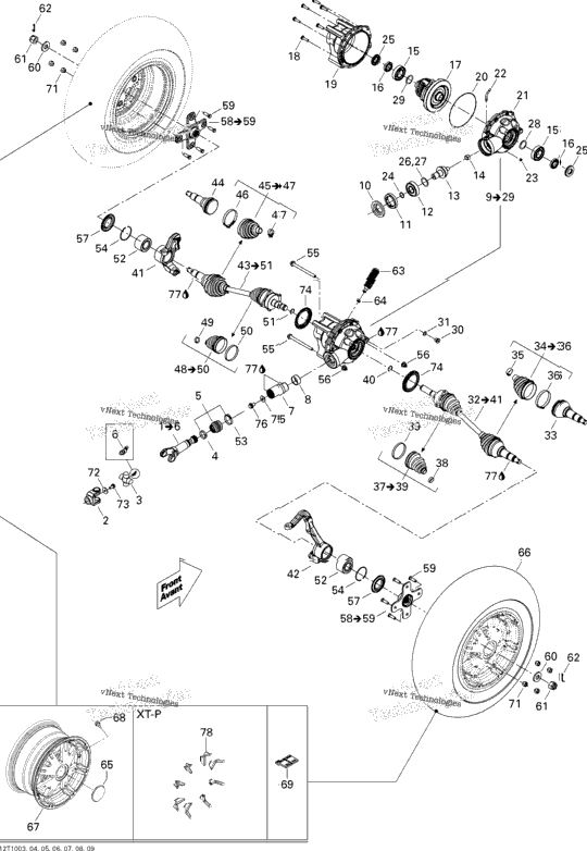 Drive System, Front