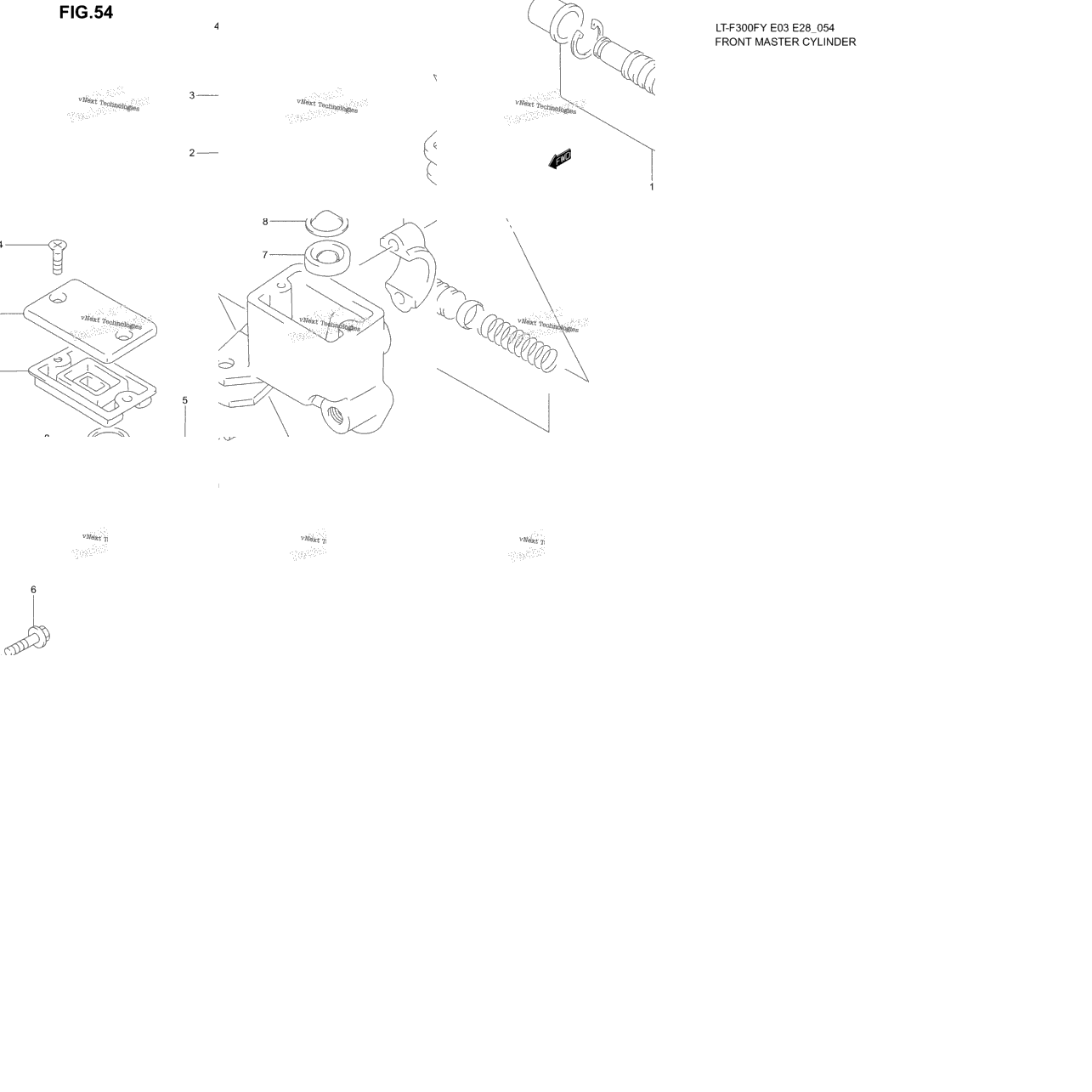 Front Master Cylinder