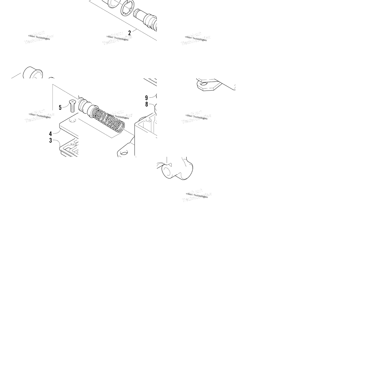 Front Master Cylinder Assembly