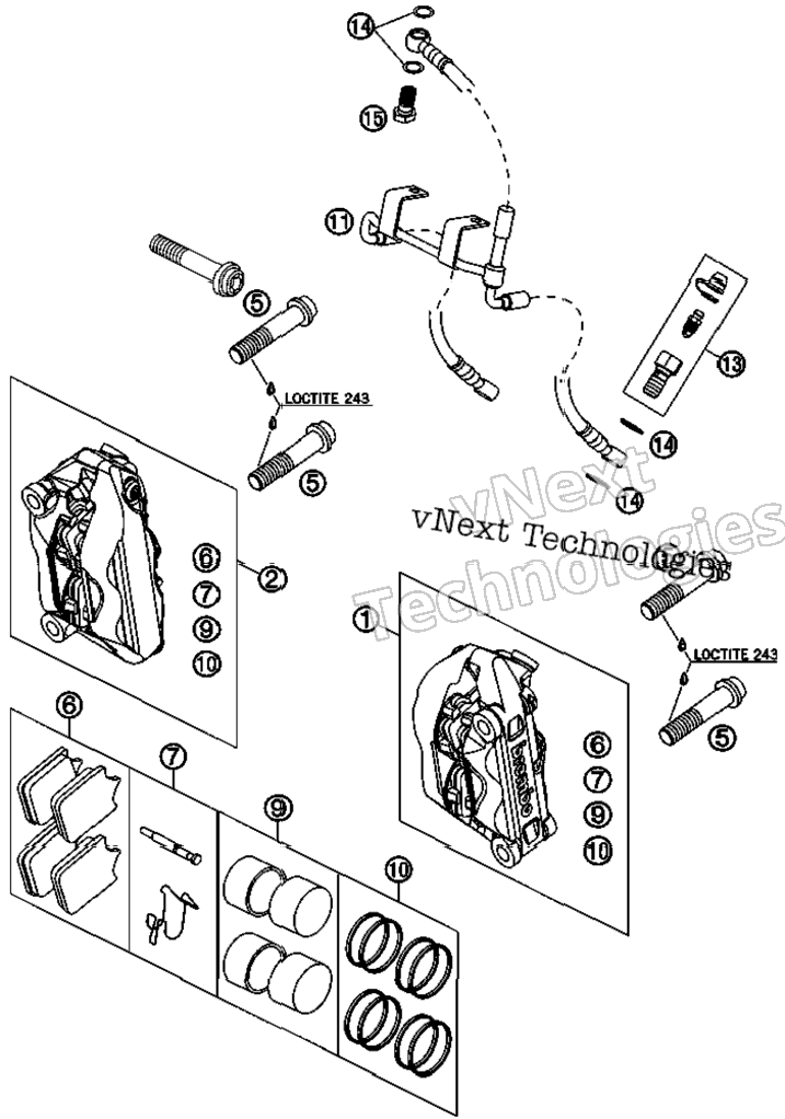 Brake Caliper Front