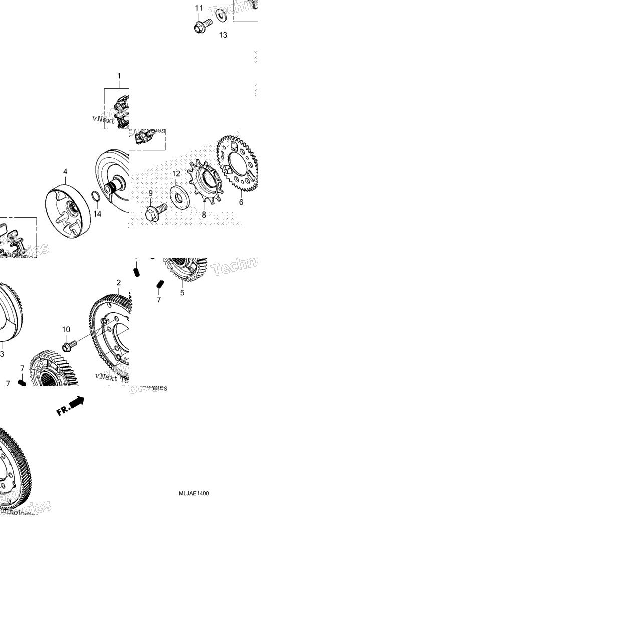 Primary Drive Gear