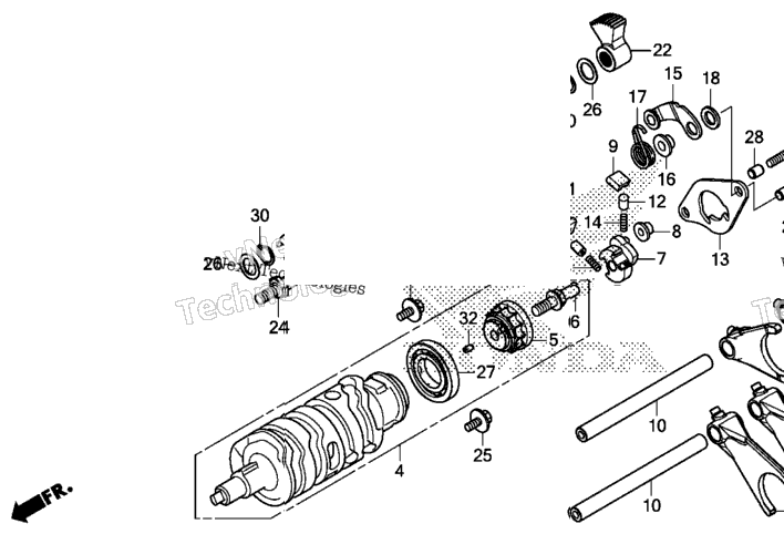 Gearshift Fork (1)