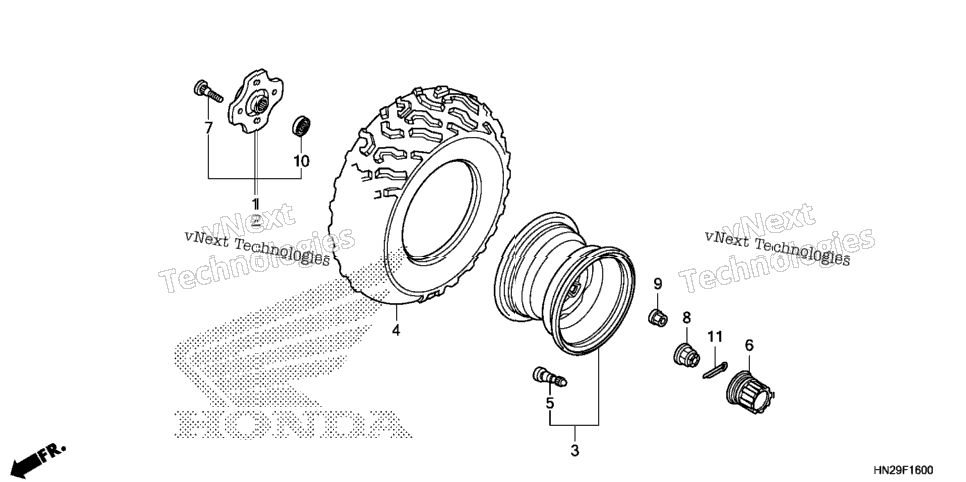 Rear Wheel