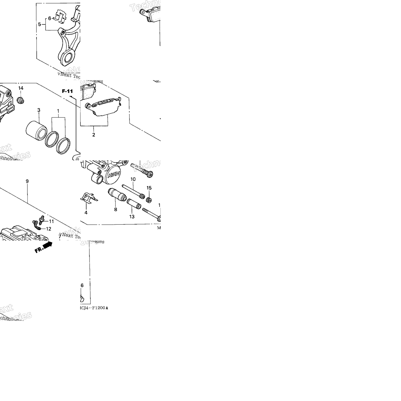 Rear Brake Caliper