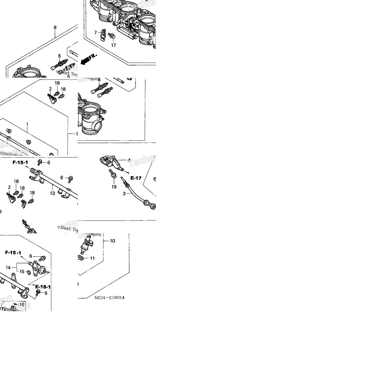 Throttle Body Assy. ('02-'03)