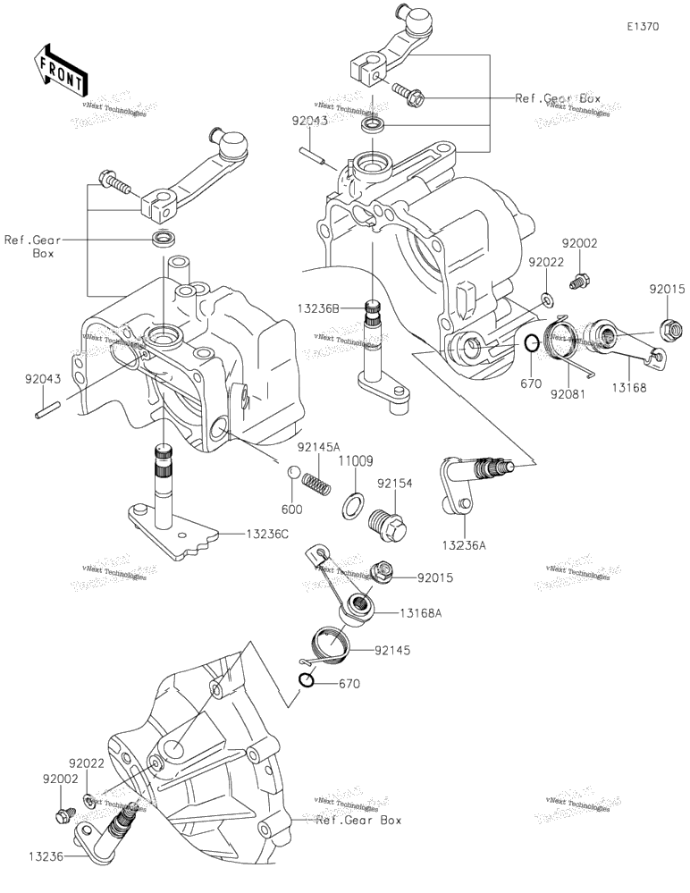 Gear Change Mechanism
