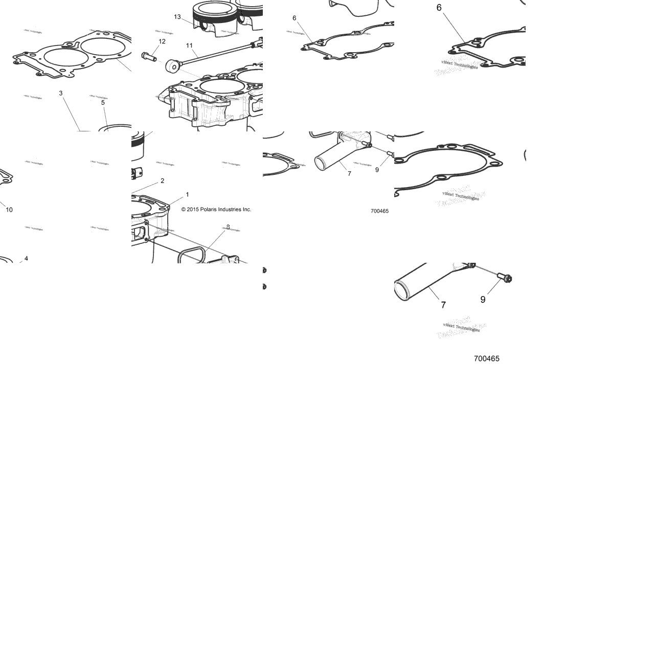 Engine, Cylinder And Piston