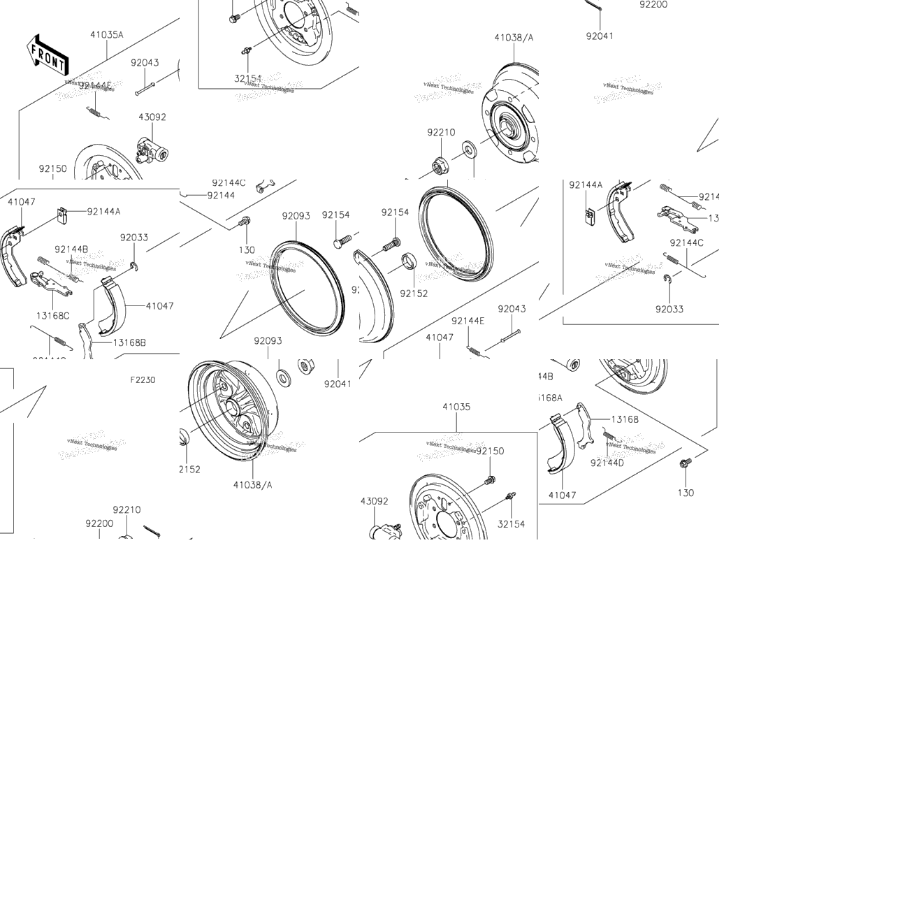 Front Hubs/Brakes