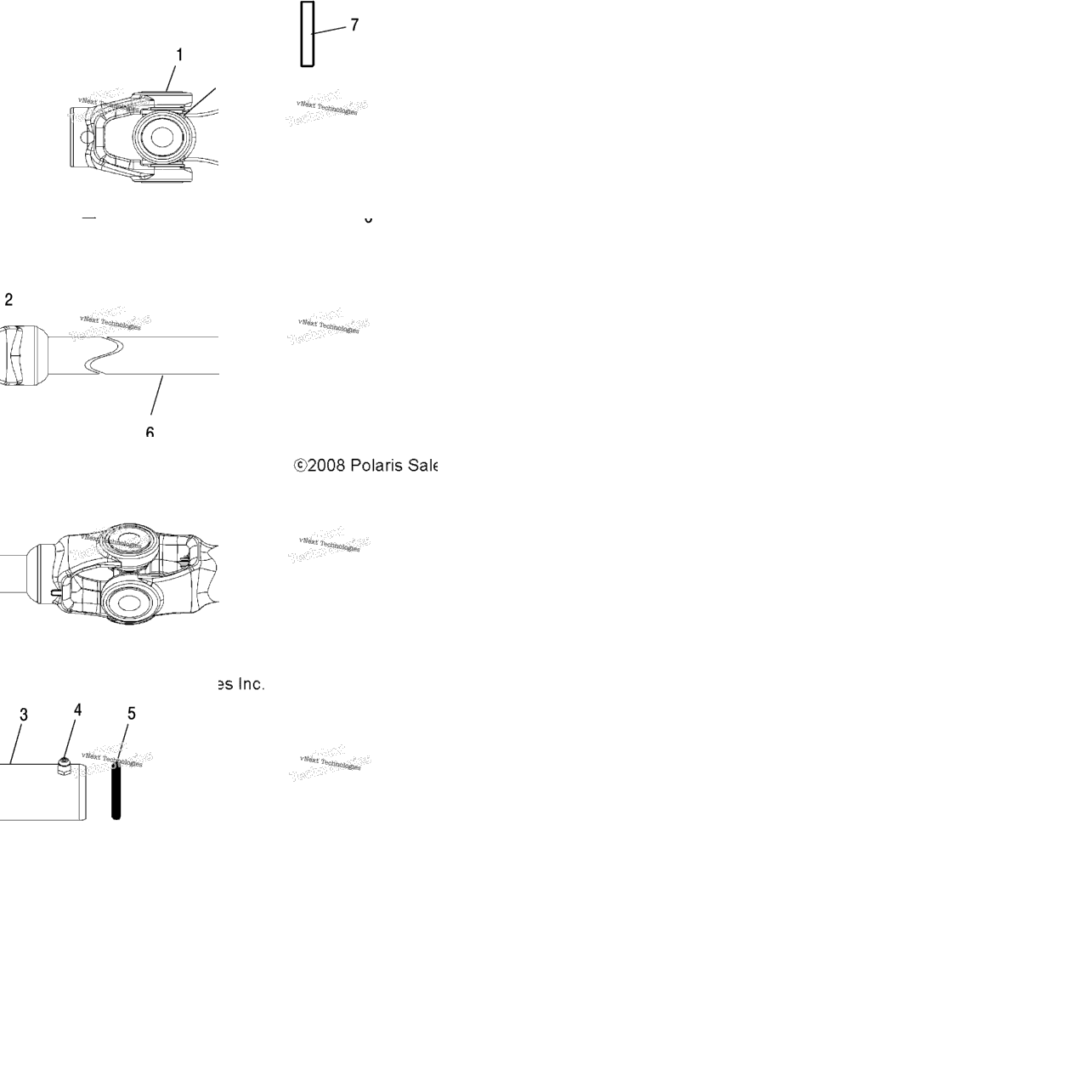 Drive Train, Prop Shaft