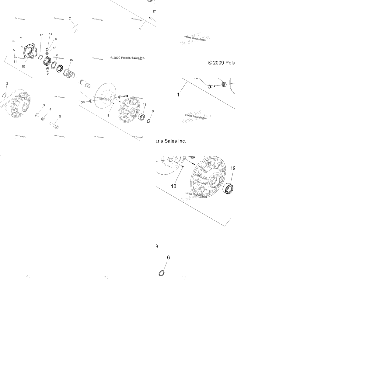 Drive Train, Secondary Clutch