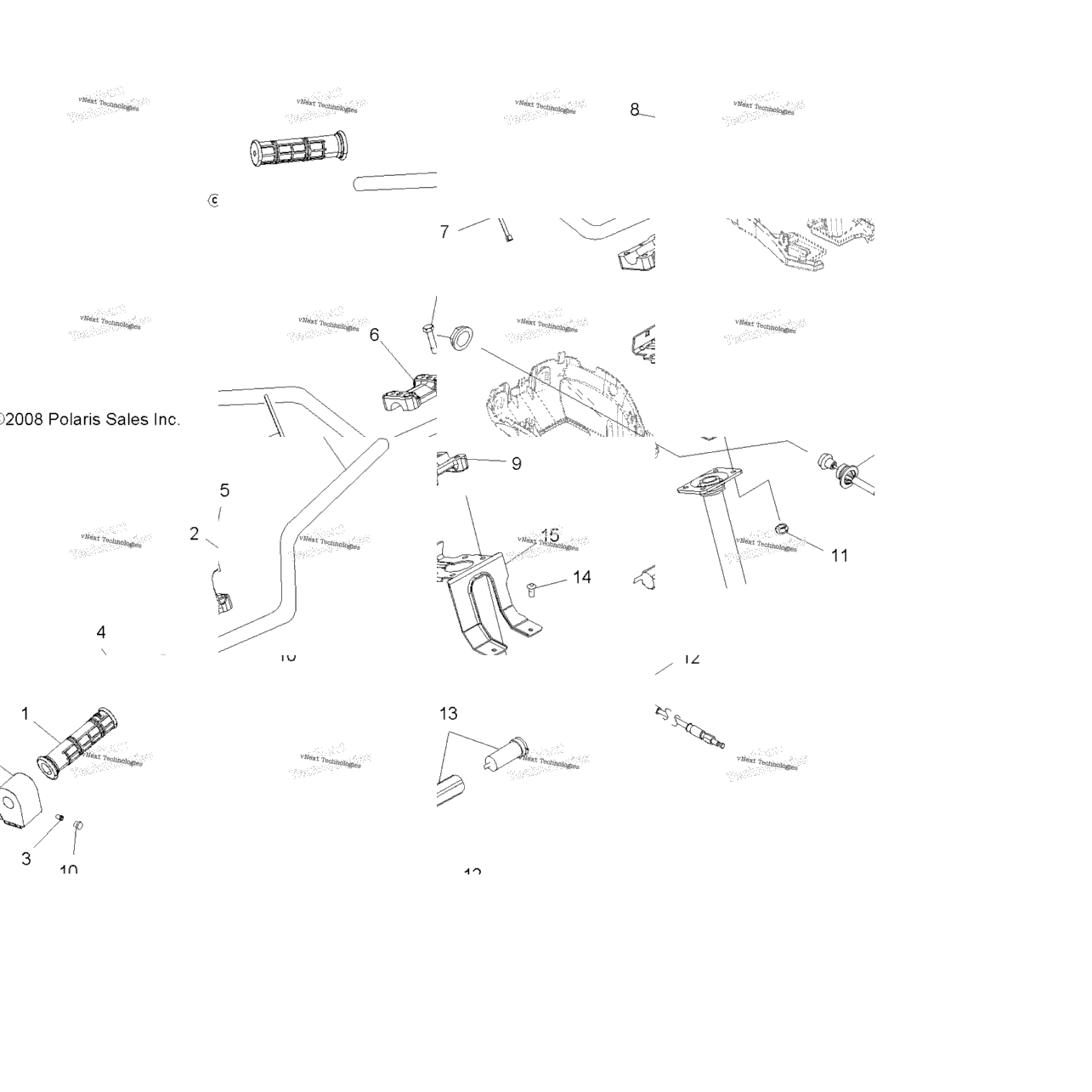 Steering, Handlebar & Controls