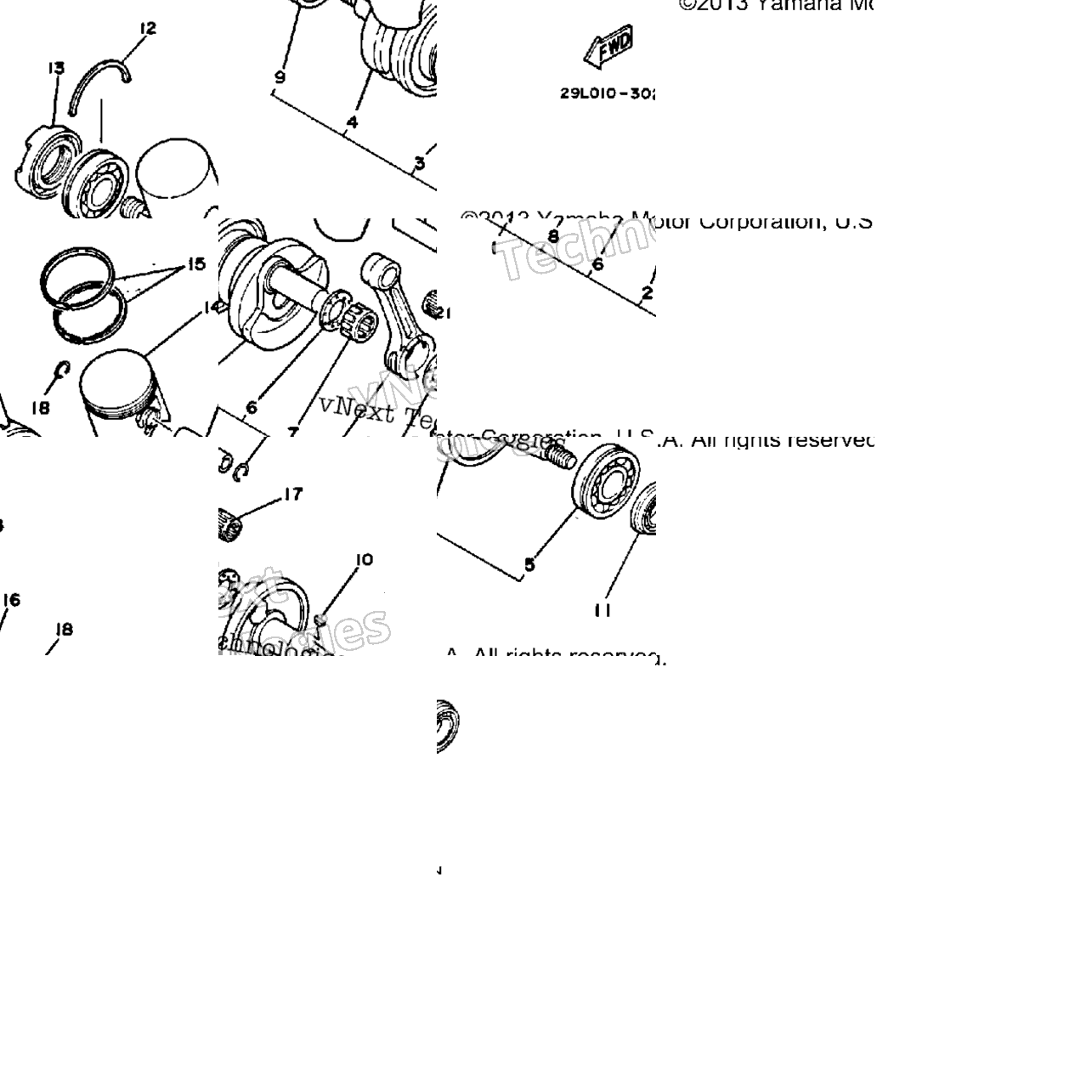 Crankshaft - Piston