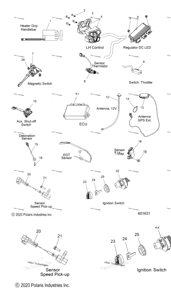 Electrical, Switches, Sensors & Components All Options