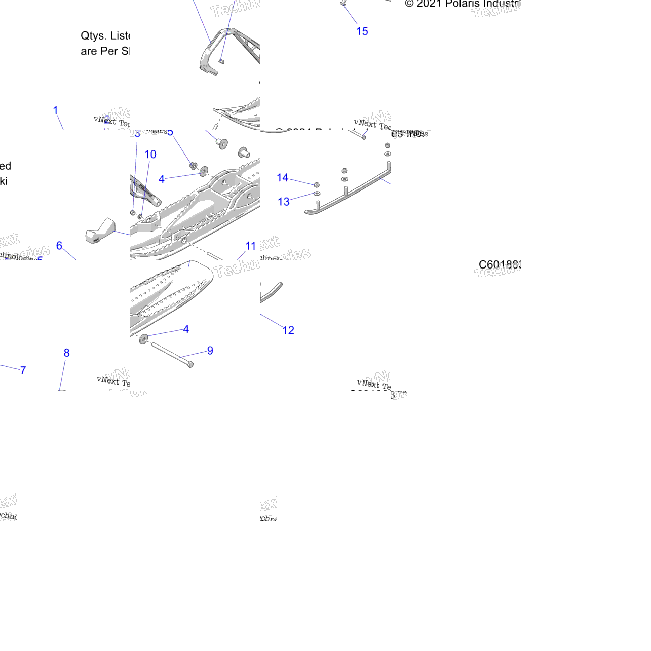 Steering, Ski Asm. S22tlc6re All Options (C601681)