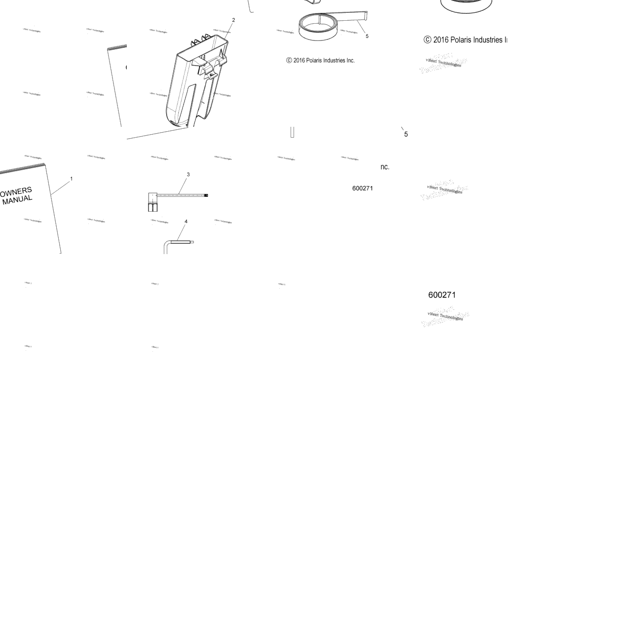 Tools, Belt Holder, Tools, & Owners Manual All Options