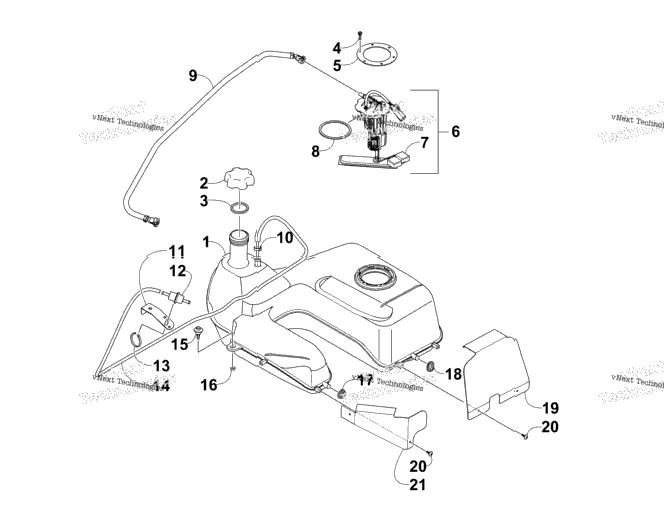 Gas Tank Assembly