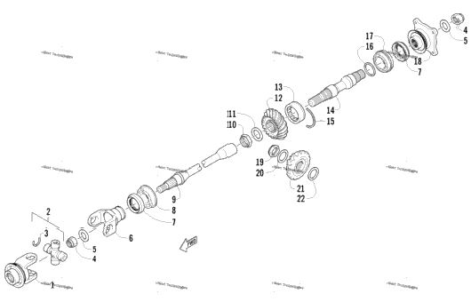 Secondary Drive Assembly