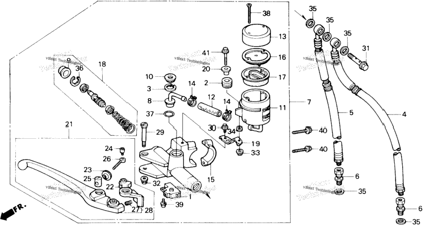 Front Brake Master Cylinder