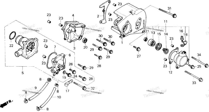 Left Crankcase Cover