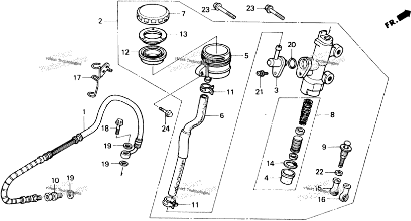 Rear Brake Master Cylinder