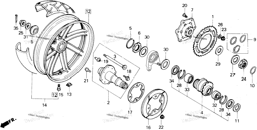 Rear Wheel
