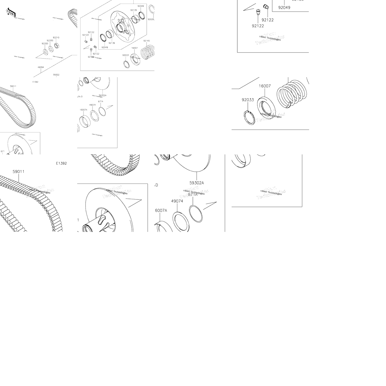 Driven Converter/Drive Belt
