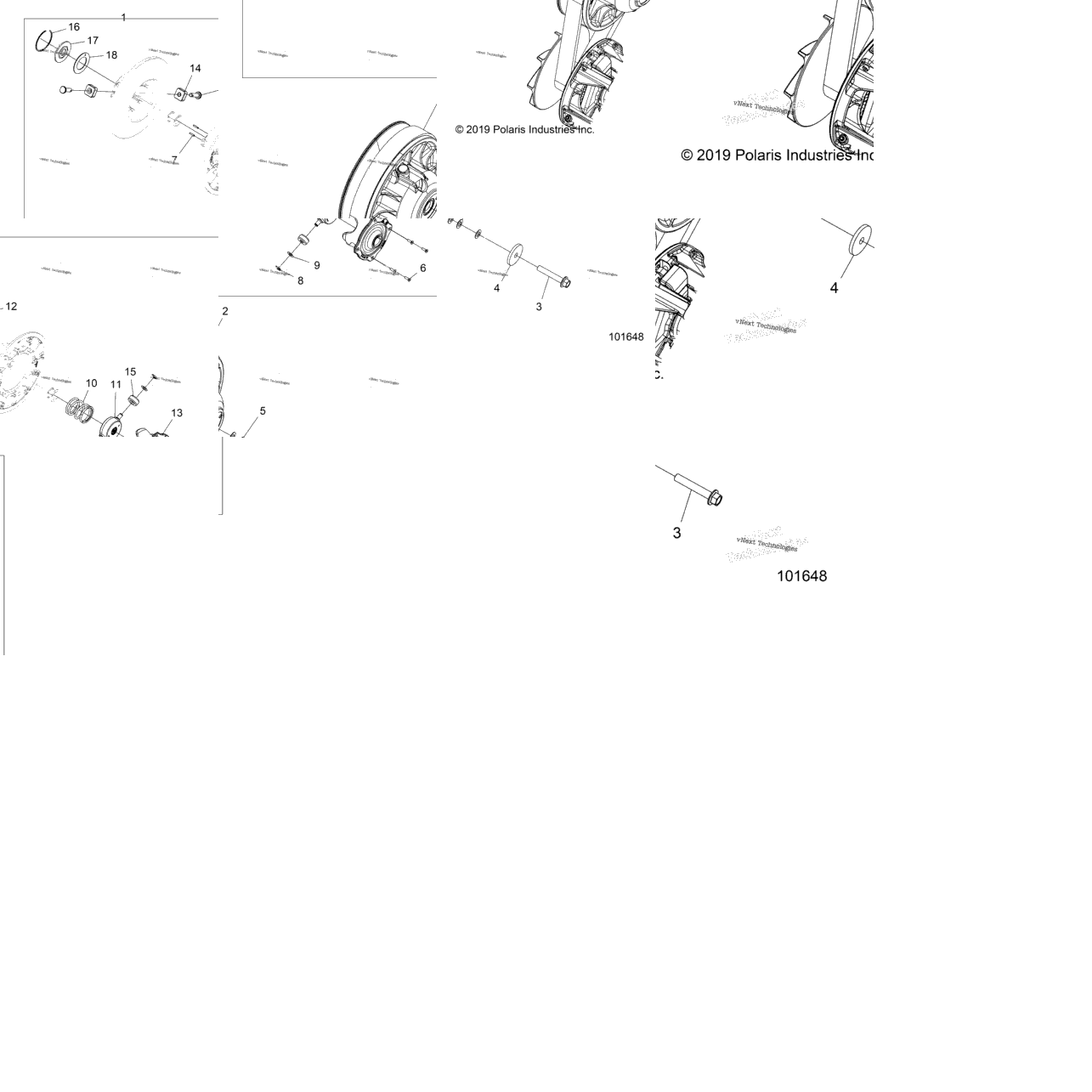 Drive Train, Secondary Clutch