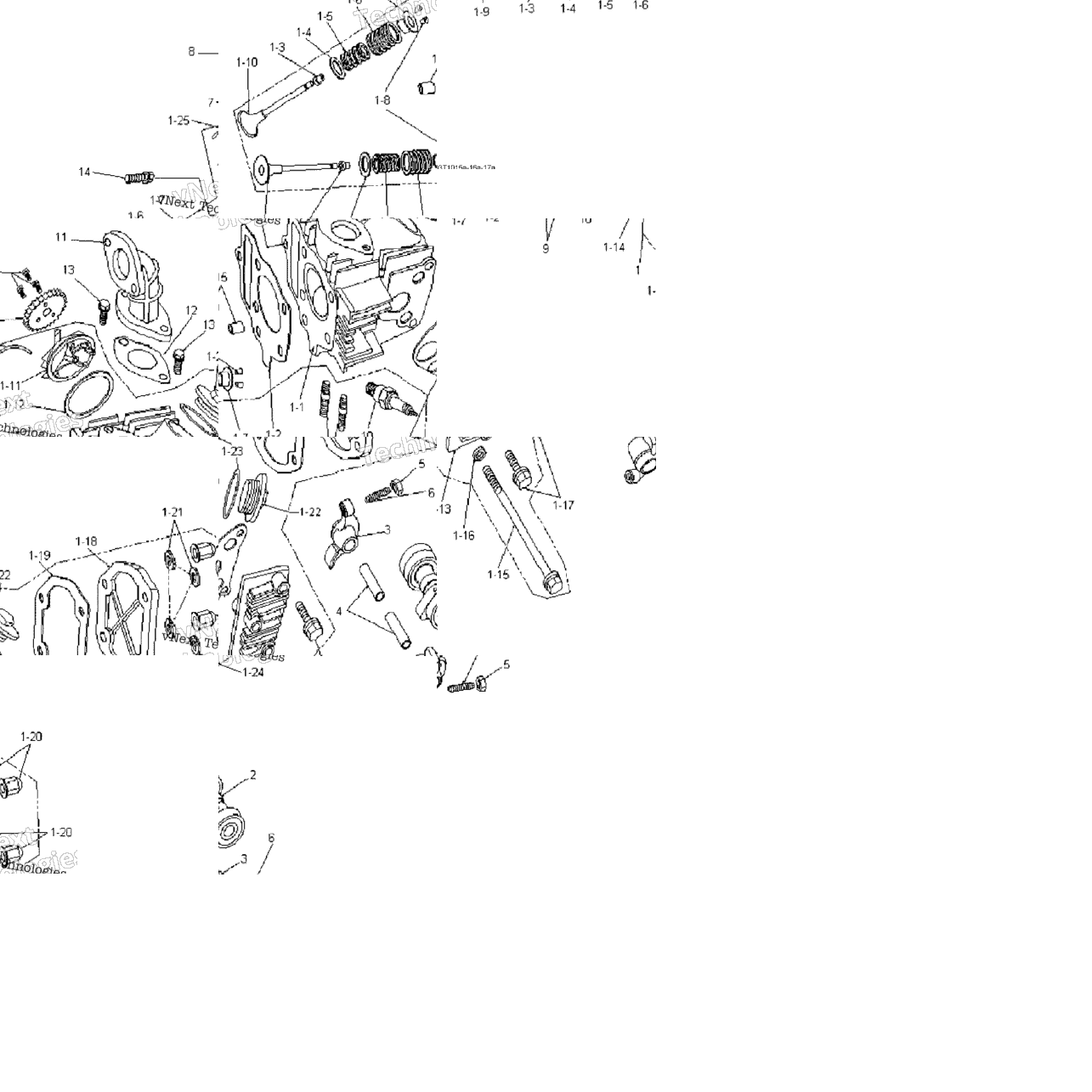 Cylinder Head And Intake Manifold