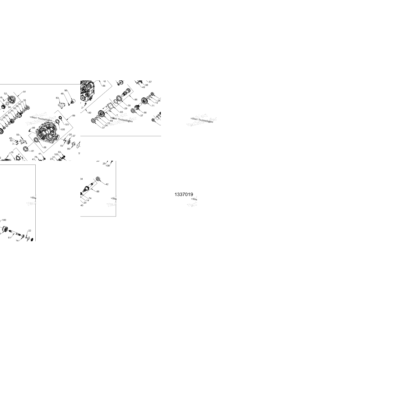 Drive Train, Main Gearcase Internals