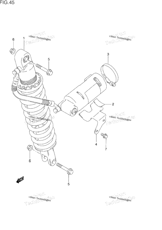 Rear Shock Absorber