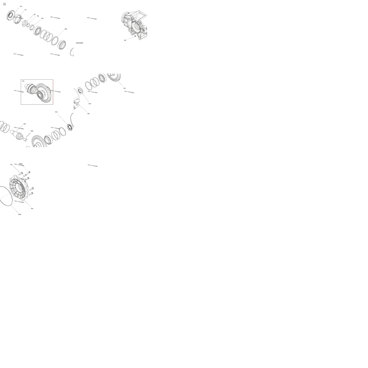 Drive - Rear Section - Differential Parts