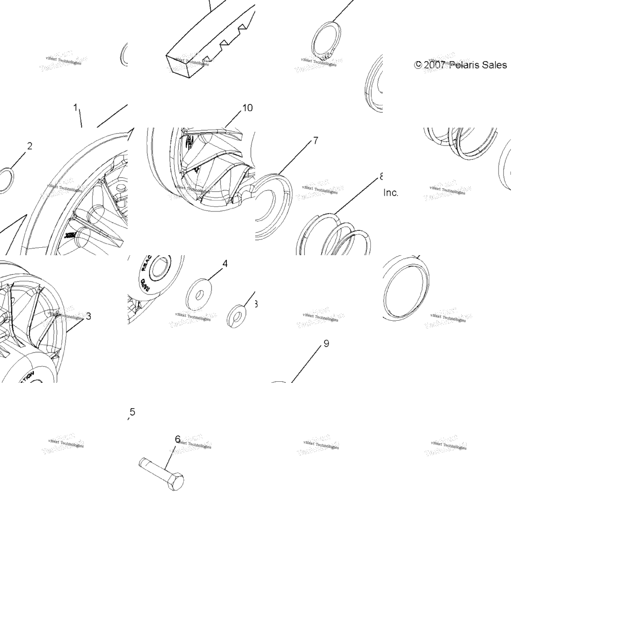 Drive Train, Secondary Clutch