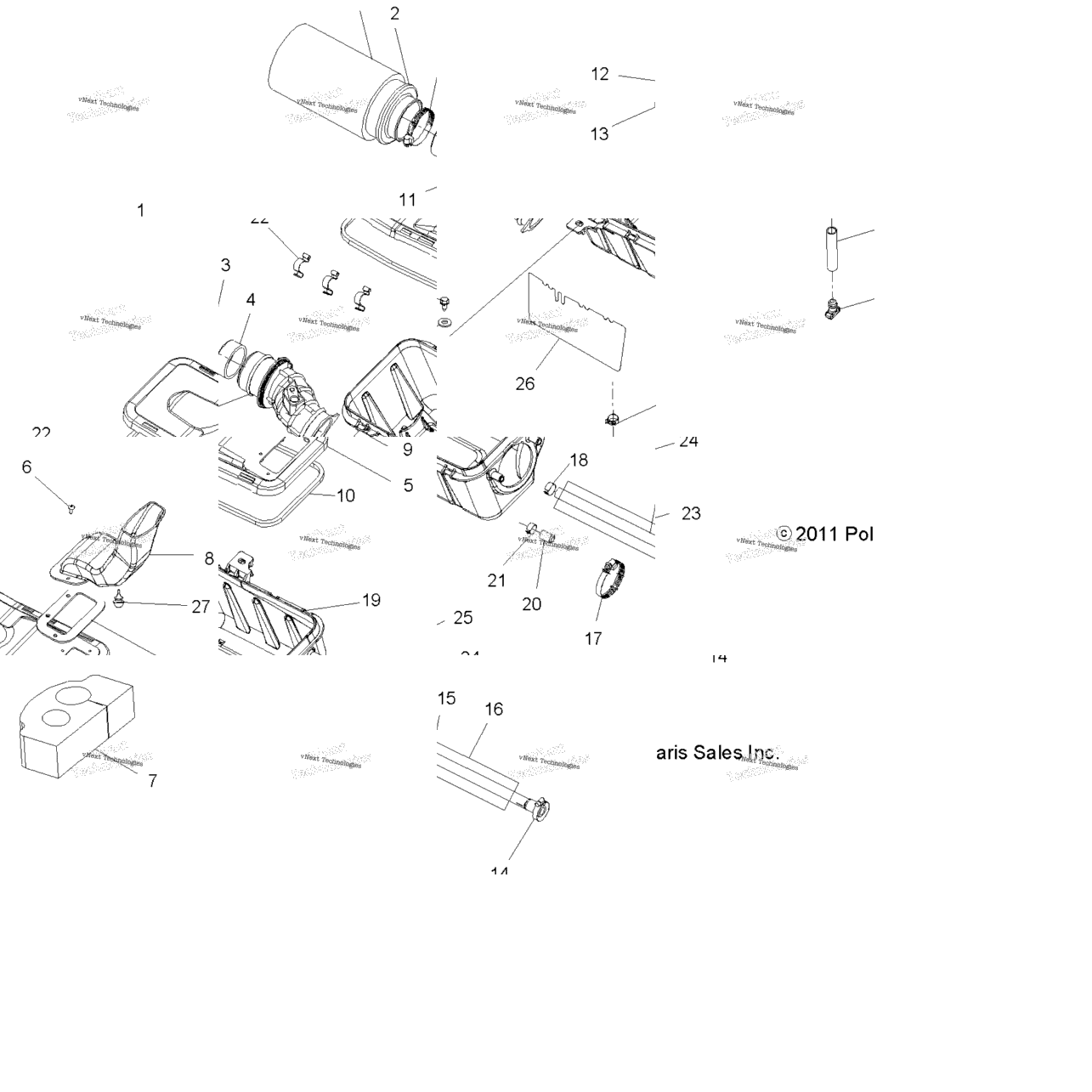 Engine, Air Intake System