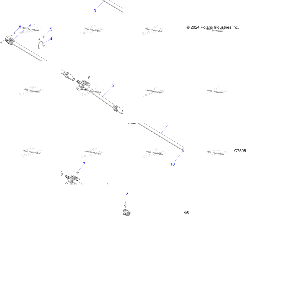 Drive Train, Prop Shaft