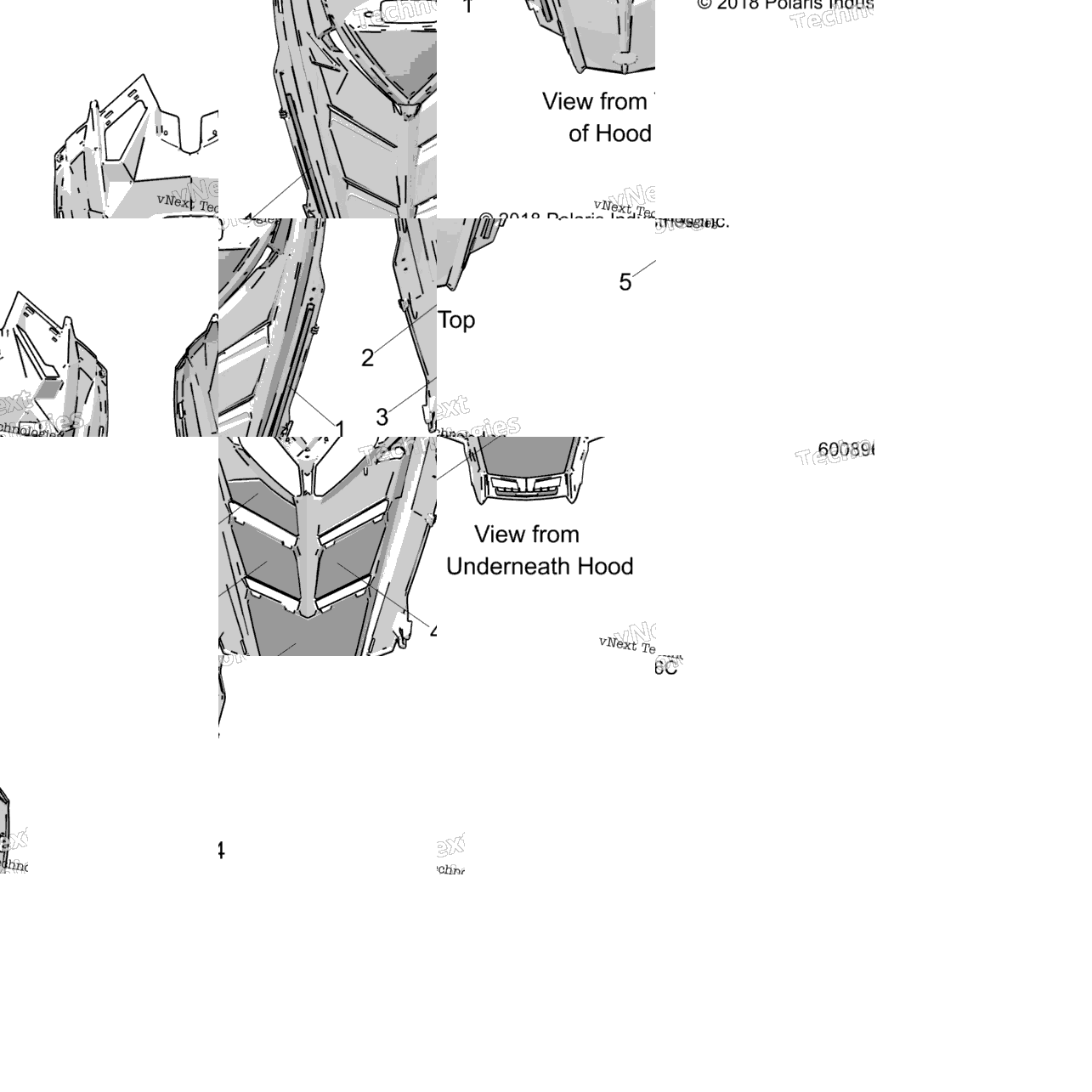 Body, Hood Foam/Seal
