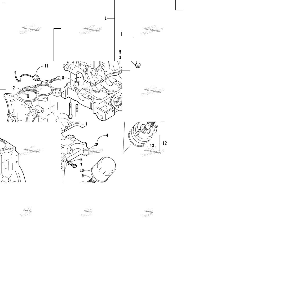 Cylinder Block/Base Assembly