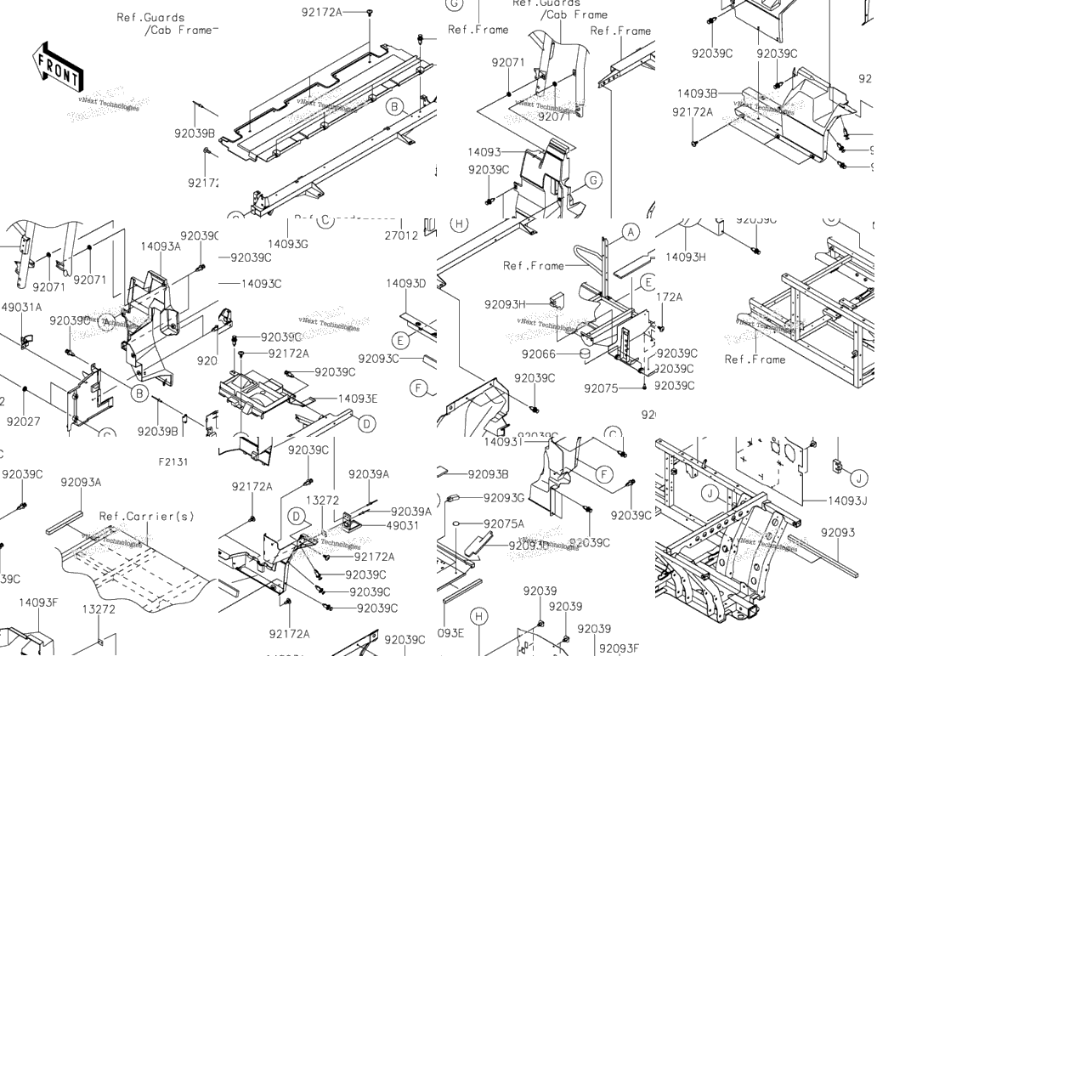 Frame Fittings(Rear)