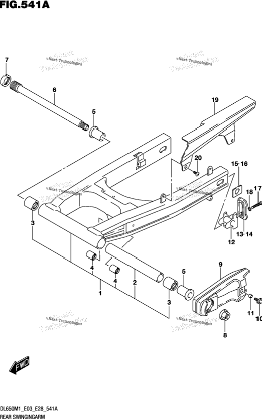 Rear Swingingarm