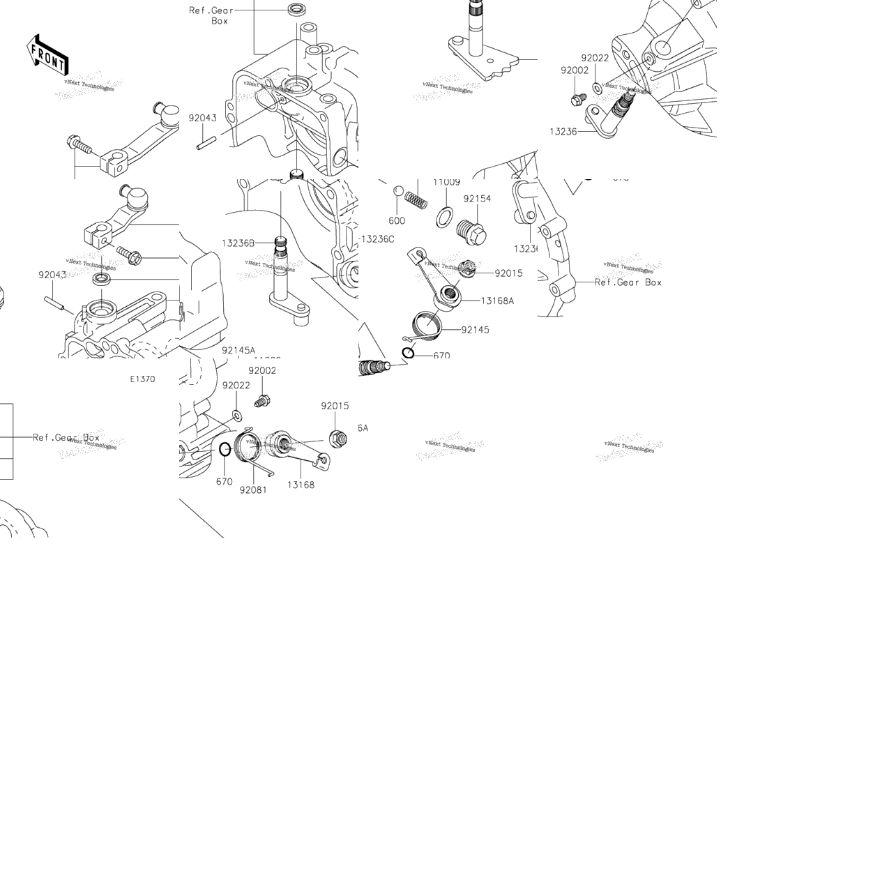 Gear Change Mechanism