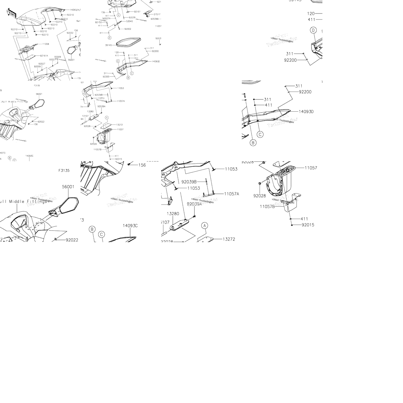 Hull Front Fittings
