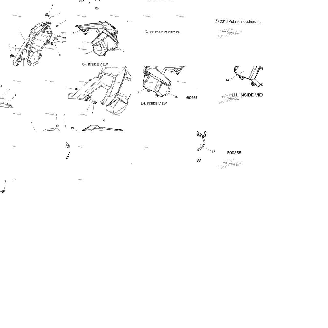 Body, Side Panels All Options