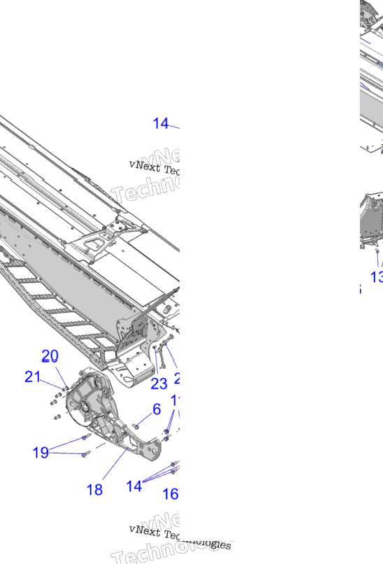 Chassis, Bulkhead Asm. All Options