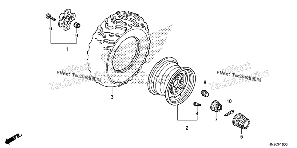 Rear Wheel