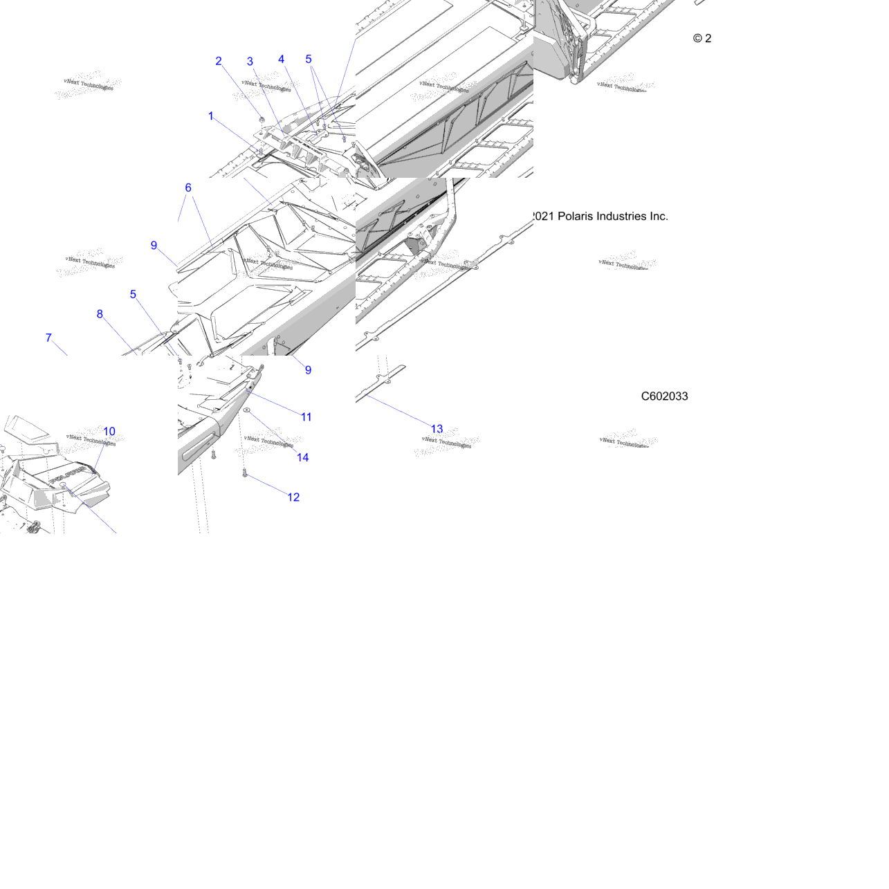 Chassis, Rear, Misc. Covers And Snowflap
