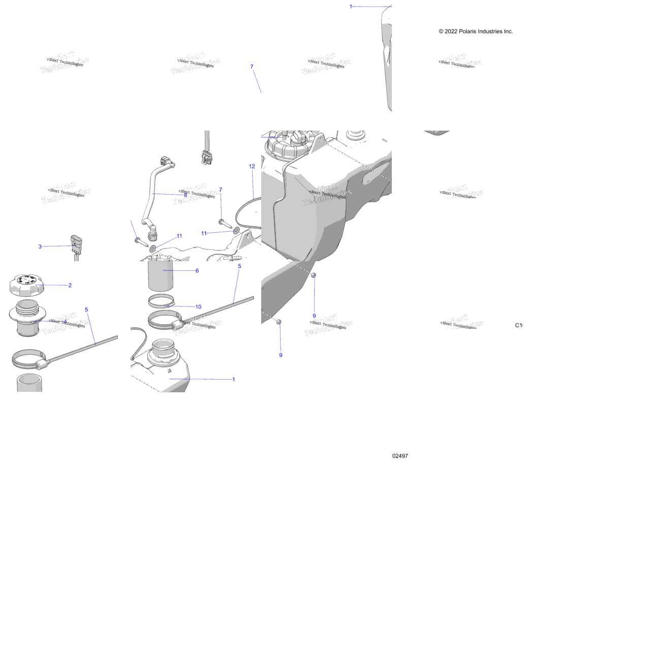 Body, Fuel Tank