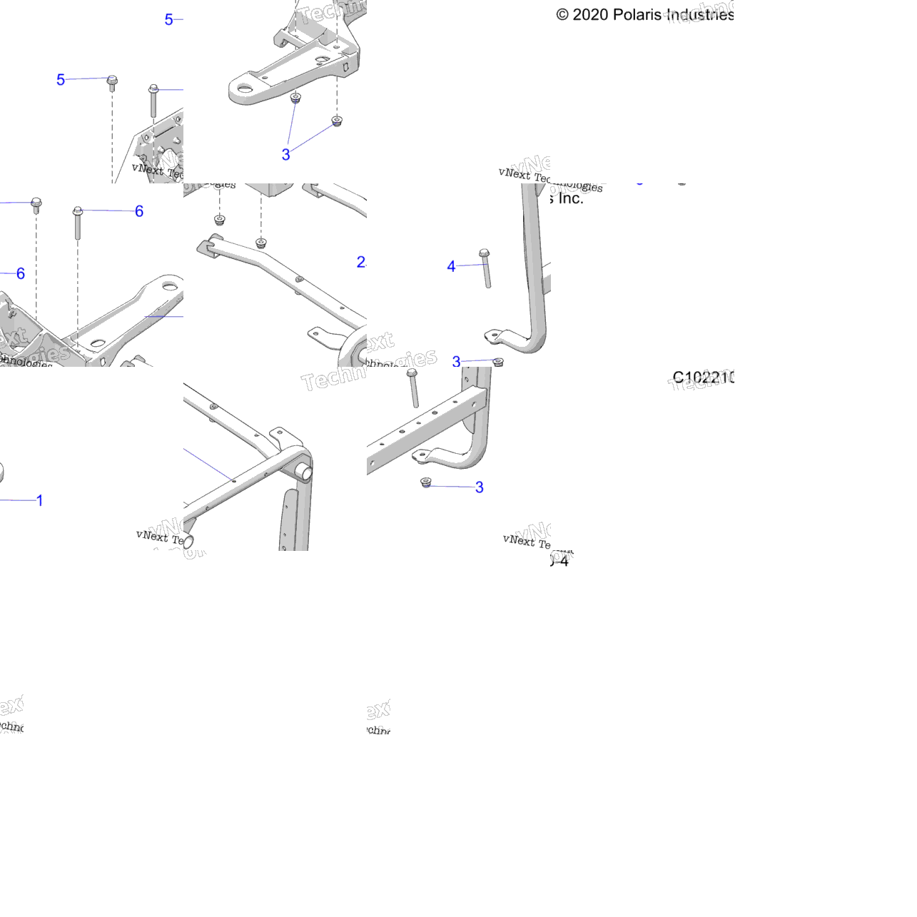 Body, Front Bumper Support