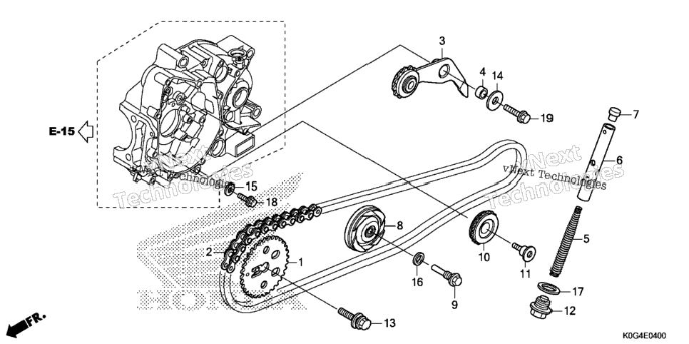 Cam Chain@Tensioner