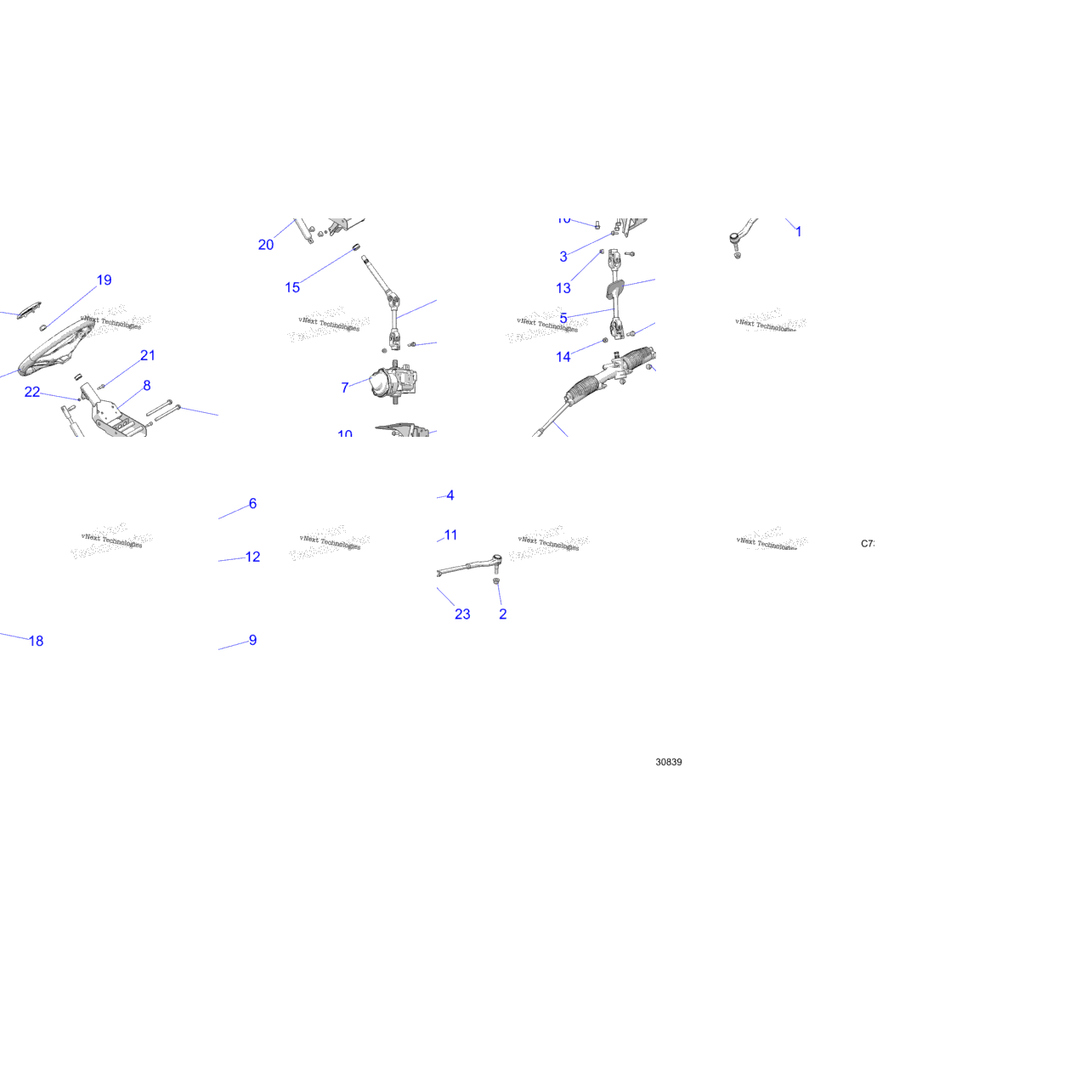 Steering, Steering Asm