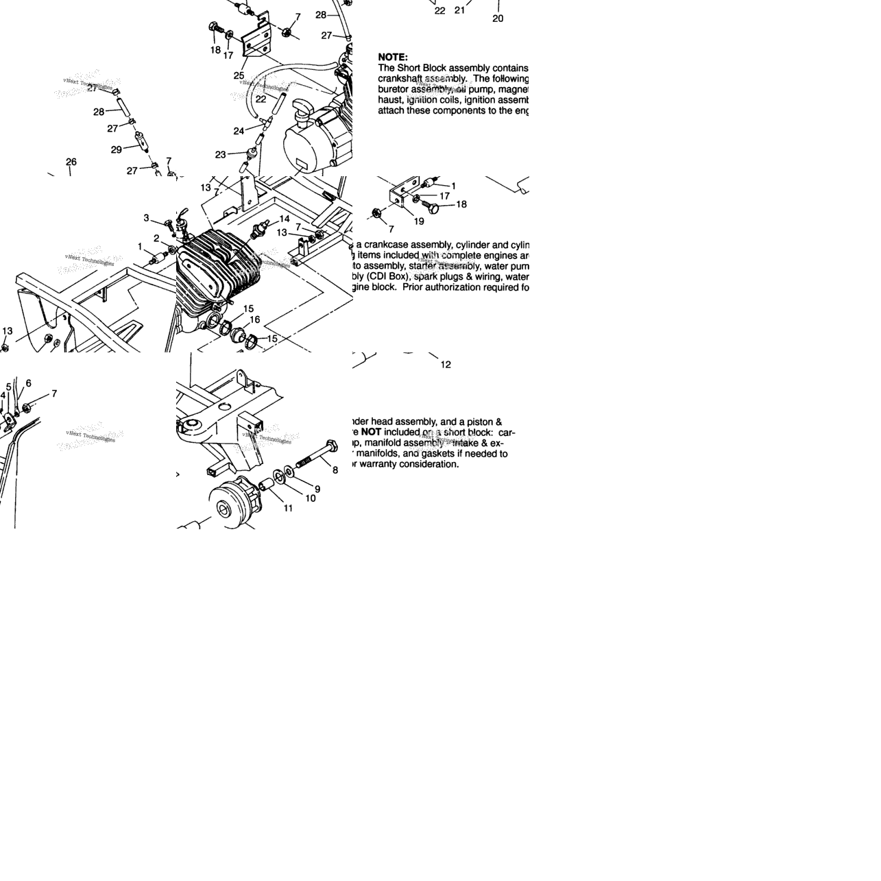 Engine Mounting W967827 (4935863586A010)